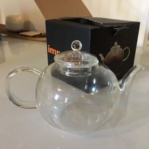 Imperial glass teapot